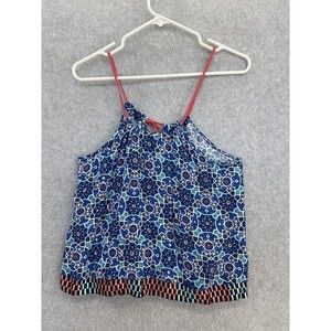 MinkPink Women's Blue Swing Top Gypsy Blouse Size Small